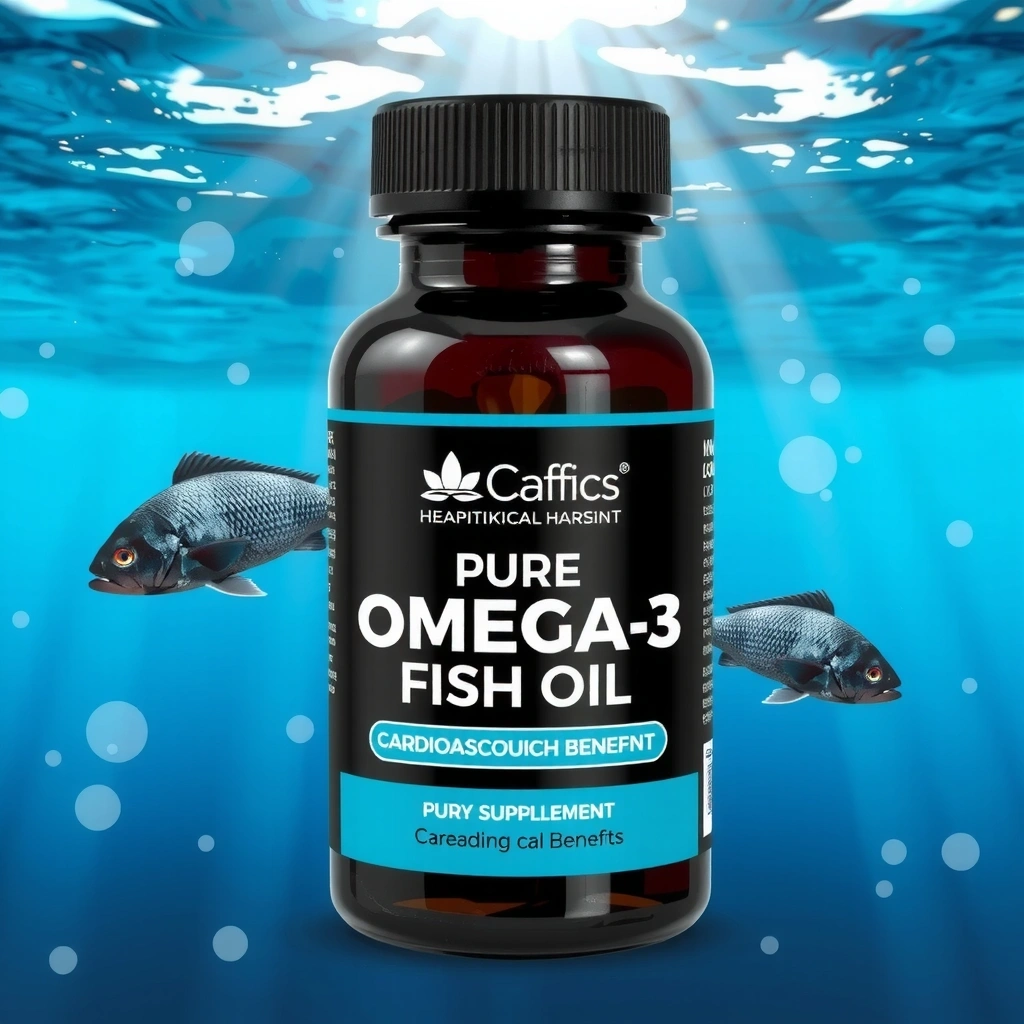 Omega-3 de aceite de pescado puro.